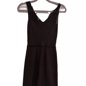 BCBG vintage knit dress with velour trim XS